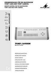 Monacor TVMP-1600COL Manual De Instrucciones