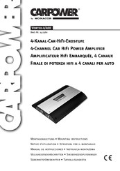 Monacor Carpower Vortex-4/400 Manual De Instrucciones