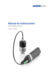 vonRoll hydro ORTOMAT-MTC O3G Manual De Instrucciones