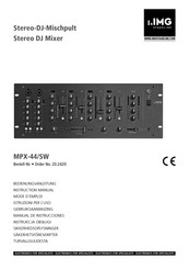 IMG STAGELINE MPX-44/SW Manual De Instrucciones