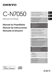 Onkyo C-N7050 Manual De Instrucciones