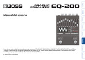 Boss EQ-200 Manual Del Usuario