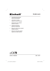EINHELL TC-EW 160 D Manual De Instrucciones