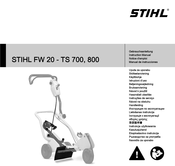 Stihl FW 20 - TS 700 Manual De Instrucciones