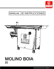 BOIA MOLINO BOIA 22 Manual De Instrucciones