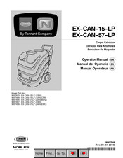 Tennant EX-CAN-15-LP Manual Del Operario