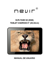 Nevir NVR-TAB8 S2 Manual De Usuario