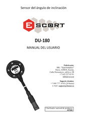 Escort DU-180 Manual Del Usuario