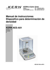 KERN AES-A01 Manual De Instrucciones