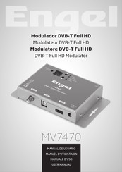 Engel DVB-T Full HD Manual De Usuario