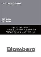 Blomberg CTE 36500 Manual De Uso