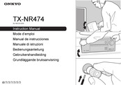 Onkyo TX-NR474 Manual De Instrucciones