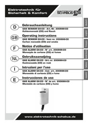 Schabus GX-CO Instrucciones De Uso