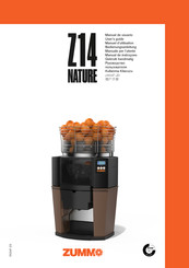 Zummo Z14 NATURE Manual De Usuario