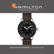 Hamilton KHAKI AVIATION CONVERTER Manual De Usuario