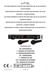 Ltc Audio ATM6100MP5-HDMI Manual De Uso