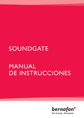 Bernafon SOUNDGATE Manual De Instrucciones