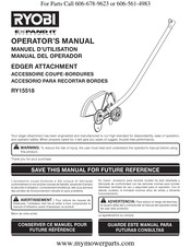 Ryobi RY15518 Manual Del Operador