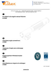 Ober AVS60 Instrucciones De Uso