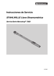 Stahlwille Manoskop 730D Instrucciones De Servicio