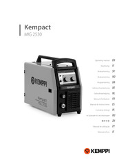 Kemppi KEMPACT MIG 2530 Manual De Instrucciones