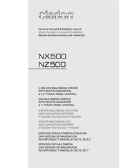 Clarion NX500 Manual De Instrucciones Y De Instalación