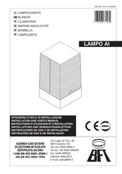 BFT LAMPO AI Instrucciones De Uso