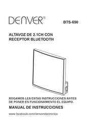 Denver BTS-650 Manual De Instrucciones