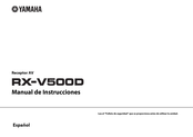 Yamaha RX-V500D Manual De Instrucciones