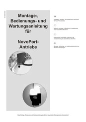 Tuv nord NovoPort Instrucciones De Montaje, De Servicio Y De Mantenimiento