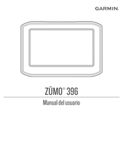 Garmin ZÜMO 396 Manual Del Usuario