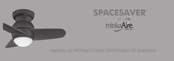 minkaAire SPACESAVER Manual De Instrucciones