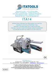 ITATOOLS ITA14 Manual De Uso - Lista De Recambios