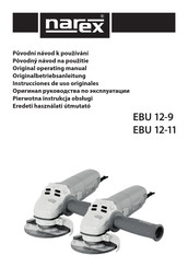 Narex EBU 12-9 Instrucciones De Uso Originales