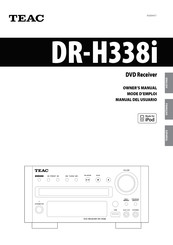 Teac DR-H338i Manual Del Usuario
