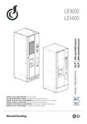 BIANCHI VENDING LEI600 Manual De Instalacion Y Mantenimento