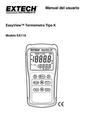 Extech Instruments EasyView EA11A Manual Del Usuario