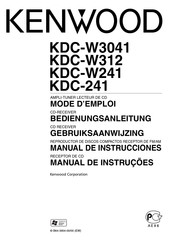 Kenwood KDC-W3041 Manual De Instrucciones