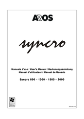 Aros Syncro 2000 Manual De Usuario