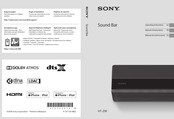 Sony HT-Z9F Manual De Instrucciones