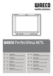 Waeco PerfectView M71L Instrucciones De Montaje