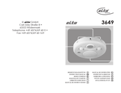 Elta 3649 Manual De Instrucciones