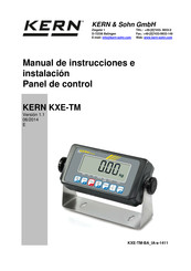 KERN KXE-TM Manual De Instrucciones