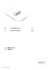 Novy 1801 One Power Instrucciones De Uso