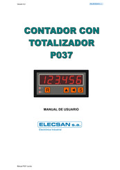 Elecsan P037 Manual De Usuario