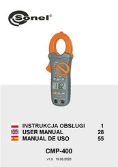 Sonel CMP-400 Manual De Uso