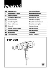 Makita TW1000 Manual De Instrucciones