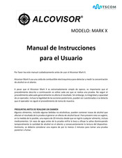 Alcovisor Mark X Manual De Instrucciones