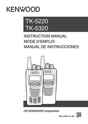 Kenwood TK-5220 Manual De Instrucciones