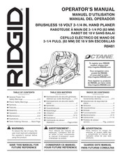 RIDGID R8481 Manual Del Operador